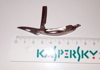 Original Mini-Knife Anhänger, Perlmuttgriff, Rarität, neuwertig! Altona - Hamburg Osdorf Vorschau