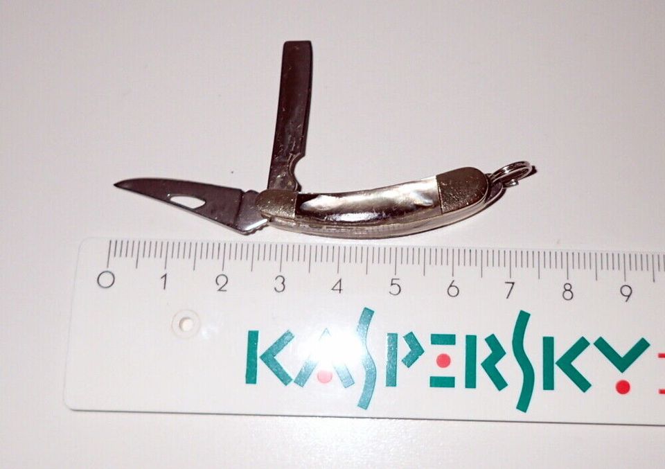 Original Mini-Knife Anhänger, Perlmuttgriff, Rarität, neuwertig! in Hamburg