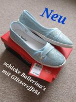 NEU Ballerinas blau Größe 40 Young Spirit Dresden - Klotzsche Vorschau