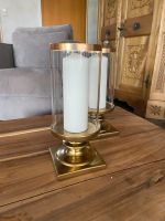 Windlicht Keramik /Glas gold NEU Nordrhein-Westfalen - Kierspe Vorschau