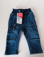 NEU Sigikid Gr. 68 Jeans Sweatjeans blau Schleifen Stickerei Bayern - Leupoldsgrün Vorschau