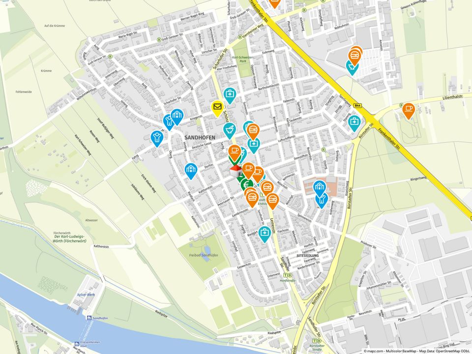 Bauträger und Investoren aufgepasst: MFH in Mannheim/ Sandhofen mit Gewerbeeinheit zu verkaufen! in Mannheim