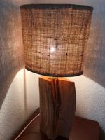 Außergewöhnliche Tischlampe aus Holz und Jute. Natur pur. Baden-Württemberg - Nürtingen Vorschau