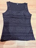 Top Damen L Amisu New Yorker schwarz Glitter Kr. Passau - Passau Vorschau