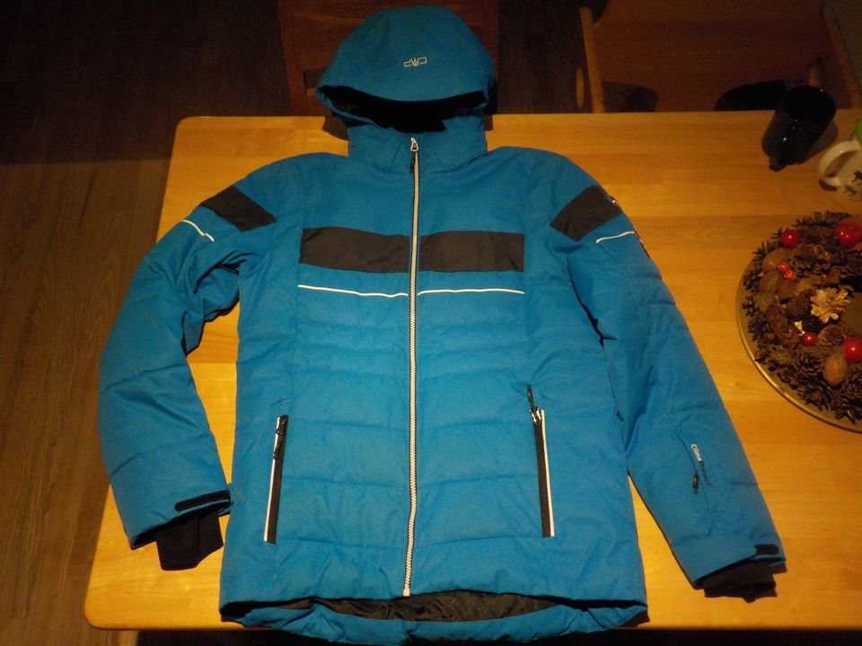 Winterjacke CMP wie neu blau 176 Ski Schnee warm sehr guter Zusta in Gerolzhofen