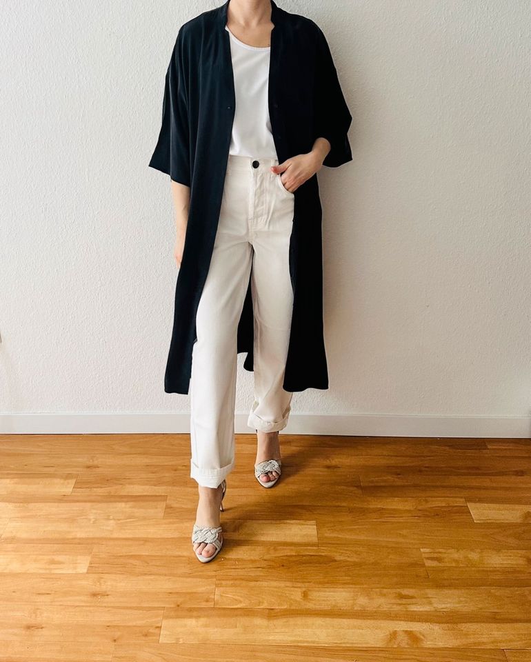 Cos Mantel / Kaftan Kleid aus wunderschöner Seide in Dortmund