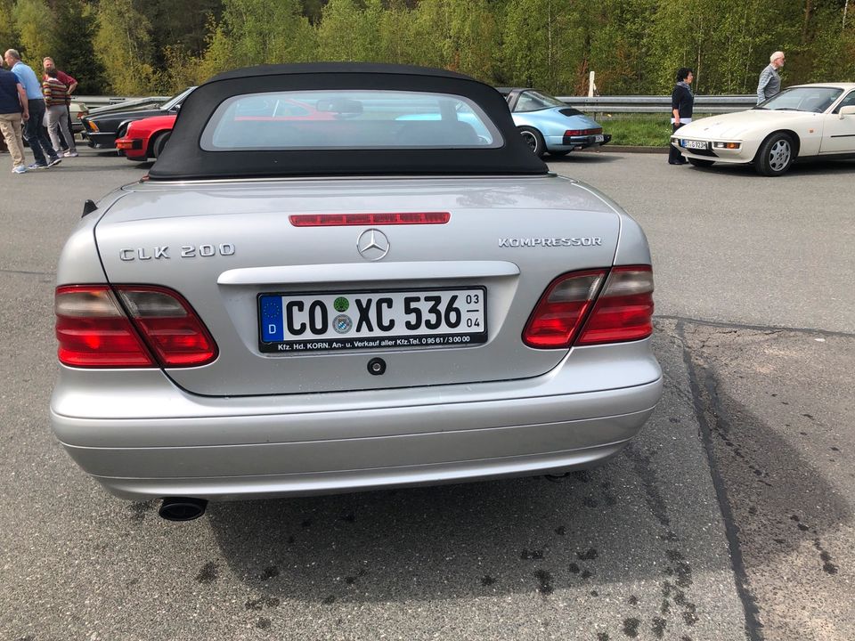 Mercedes CLK 200 CABRIO mit 193 PS - ROSTFREI aus  ITALIEN ! in Coburg