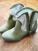 Neuwertige, grüne Sommerboots aus Lederimitat, gr.39 Neuhausen-Nymphenburg - Neuhausen Vorschau