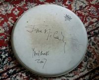 Jim McCarty Yardbirds Snare Skin Autograph 2007 Kiel - Pries-Friedrichsort Vorschau