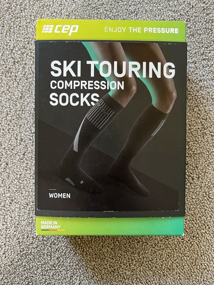 Ski Touring Compression Socks Kompressionsstrümpfe Gr 4 IV in Denzlingen