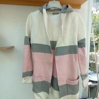 Leichte Sommerjacke mit Kapuze Gr.M weiß-rosa Bayern - Lindau Vorschau