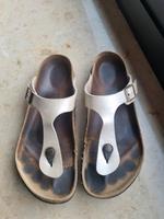 Birkenstock Gizeh graceful pearl White 40 normal Hessen - Neu-Isenburg Vorschau