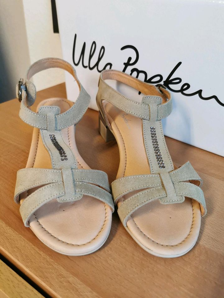 ⛔ NEU Sandalette ⛔ Ulla Popken Sandale beige Gr 39, 39,5 o. 6 in Achim