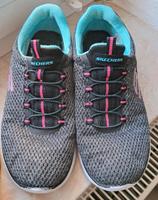 Turnschuhe Skechers Gr. 39 grau/blau Sachsen - Lößnitz Vorschau