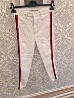 Jeans Röhre Skinny Zara weiß Gr 36/38 Hessen - Hofgeismar Vorschau