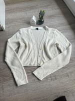 Cardigan H&M Strickjacke weiß Jacke Gr. M Jäckchen Bolero Weste Bayern - Eckersdorf Vorschau