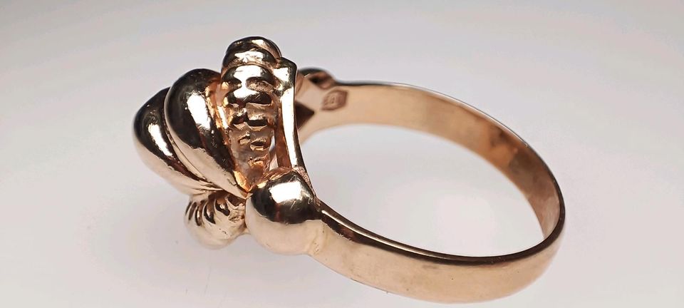 Massiver Unikat Ring 585 Gold 14 k 55 in Reinstorf