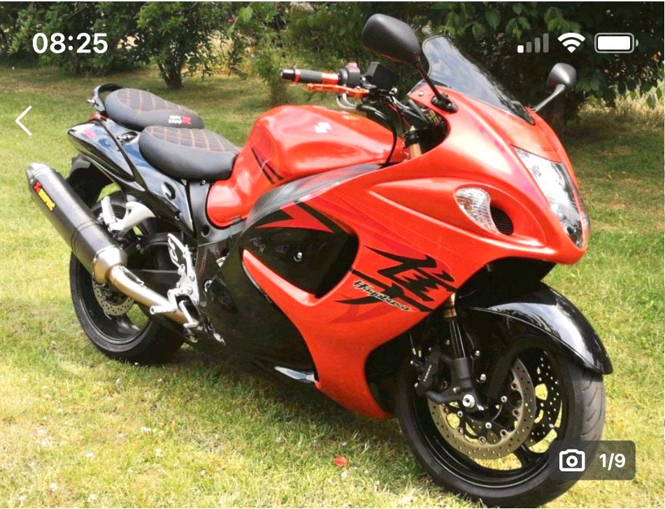 Suzuki Hayabusa Gen 2 Top sehr viele Extras in Heidelberg