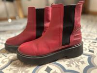 Asos Chelsea Boots Stiefeletten Plateau Chunky Stiefel Leder Brandenburg - Falkenberg/Elster Vorschau
