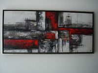 Gemälde "Abstrakte Goemetrie", Unikat, Leinwand, Spachtel, Acryl Bayern - Kleinostheim Vorschau