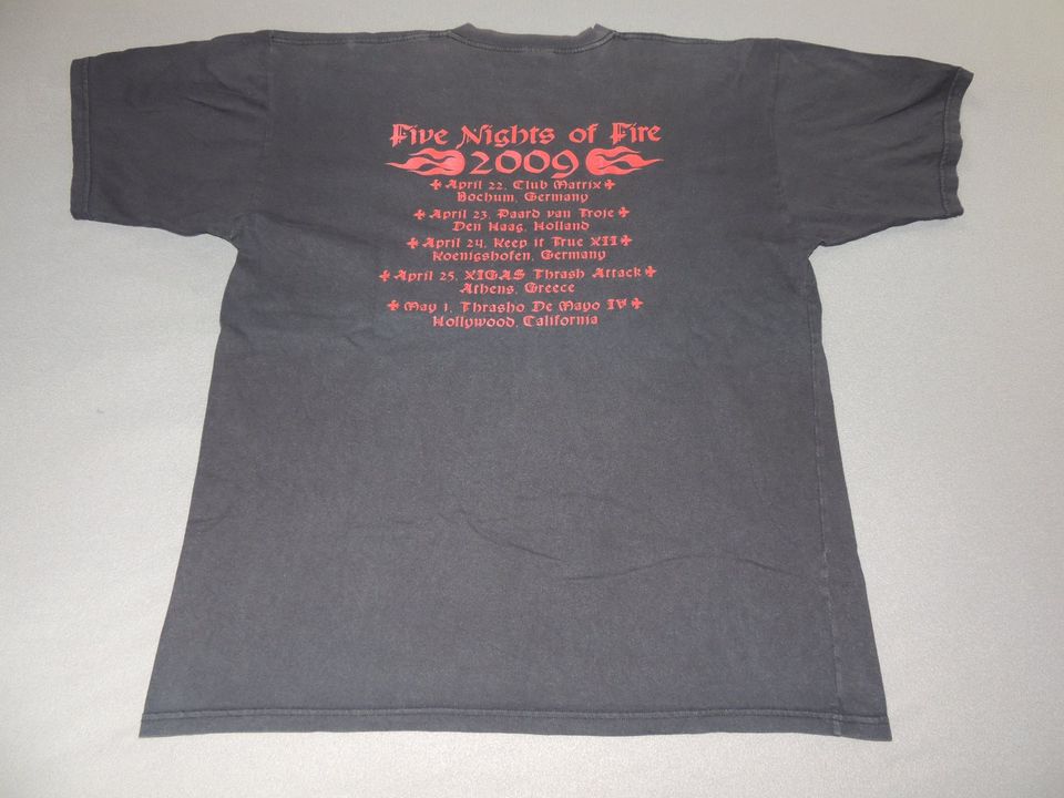 EXUMER Tour Shirt, Thrash Metal Band in Massing