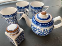 Tee-Set mit Tassen, Kanne und Dose Bayern - Großostheim Vorschau