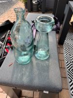 2 x Vasen - sehr dickes Glas - Set Nordrhein-Westfalen - Bocholt Vorschau