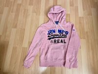 Superdry Pulli 38 M hoodie rosa altrosa Aufdruck West - Nied Vorschau