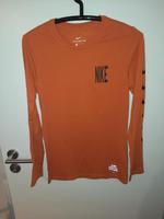 longsleeve Nike orange S dri-fit langarm Shirt Nordrhein-Westfalen - Bocholt Vorschau