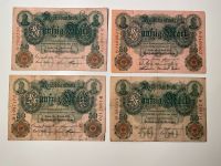 4x 50 Reichsmark 1910 Reichsbanknote Nordrhein-Westfalen - Wegberg Vorschau