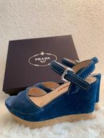 Blaue Keilabsatz-Sandalen von Prada Rheinland-Pfalz - Katzwinkel (Sieg) Vorschau