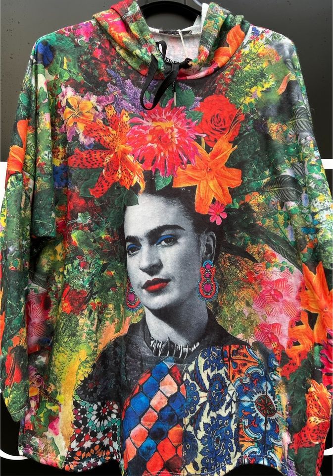 Neu Damen Kahlo Pullover mit Kapuze s m l xl xxl Frida motiv bild in Mainz