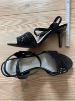 Marco Tozzi Pumps 9 cm Pailletten Sandale neu schwarz High Heels Bad Doberan - Landkreis - Sanitz Vorschau