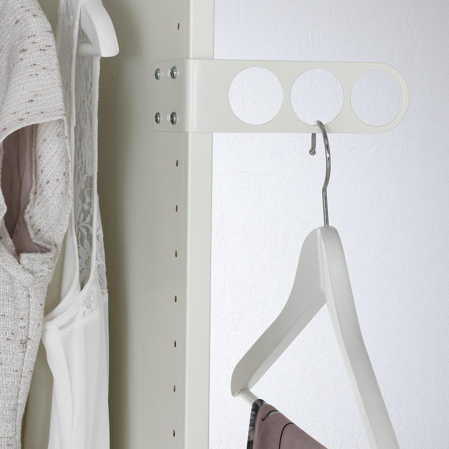 NEU 2x Komplement Aufhänger zB für Pax Schrank Weiß 17x5 cm in Köln