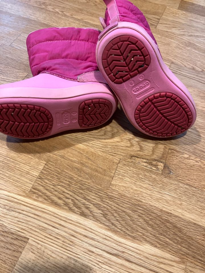 Crocs Winterstiefel pink C8 in Moor-Rolofshagen