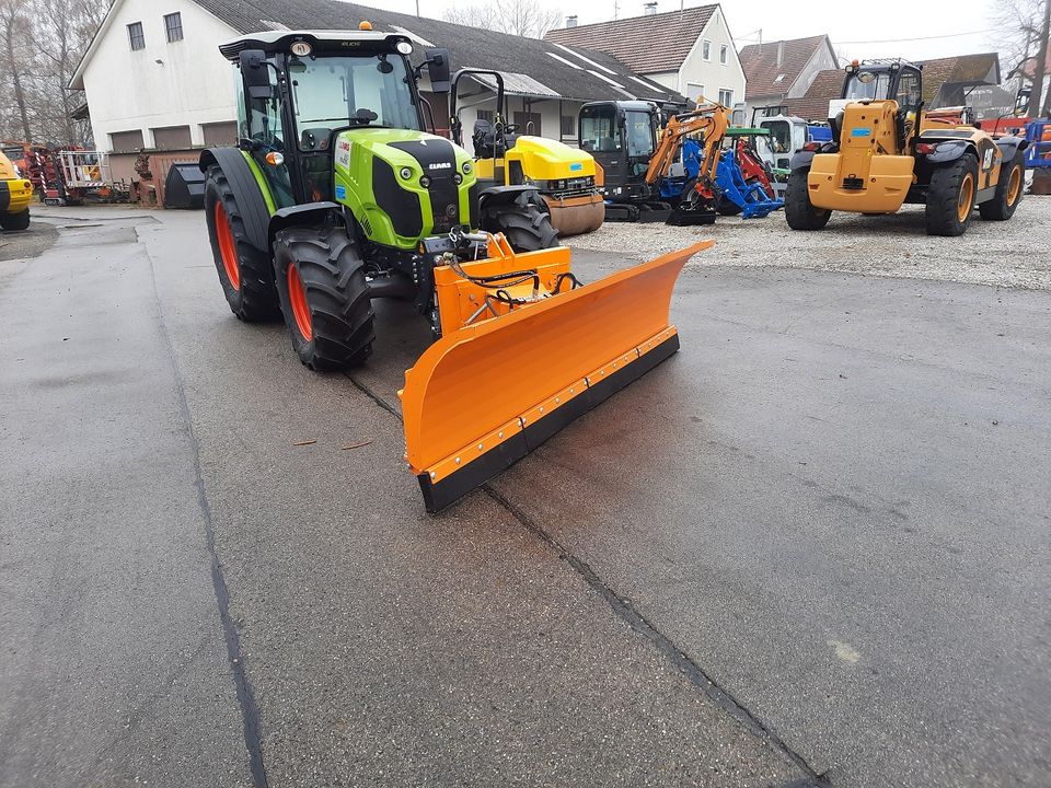 Schneeschild 2,9m Schlepper Radlader Teleskoplader Frontlader Cat in Stetten