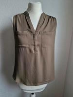 Bluse Blusenshirt Shirt Tunika Top Gr.  38 khaki Düsseldorf - Hassels Vorschau