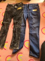 Yigga Jeans schwarz blau gr146 Nordrhein-Westfalen - Issum Vorschau