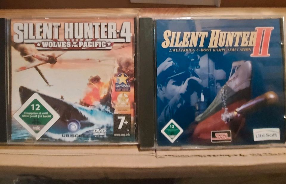 Pc Spiele  Silent Hunter 2 + 4 in Hamburg