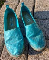 City Walk Pailletten-Espadrilles Türkis Gr. 38 Sachsen - Werdau Vorschau