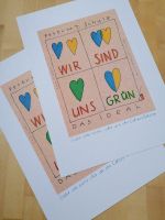 Peter T. Schulz "Wir sind uns grün" Plakat Poster Druck Niedersachsen - Nottensdorf Vorschau