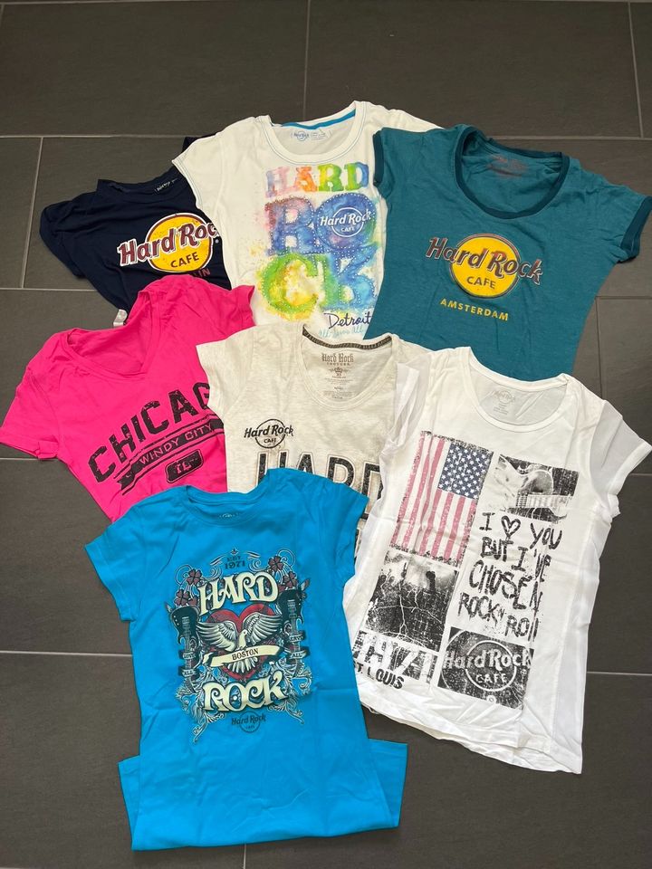 Hard Rock Café T-Shirts & Chicago Shirt Gr. XS/S in Friedrichshafen