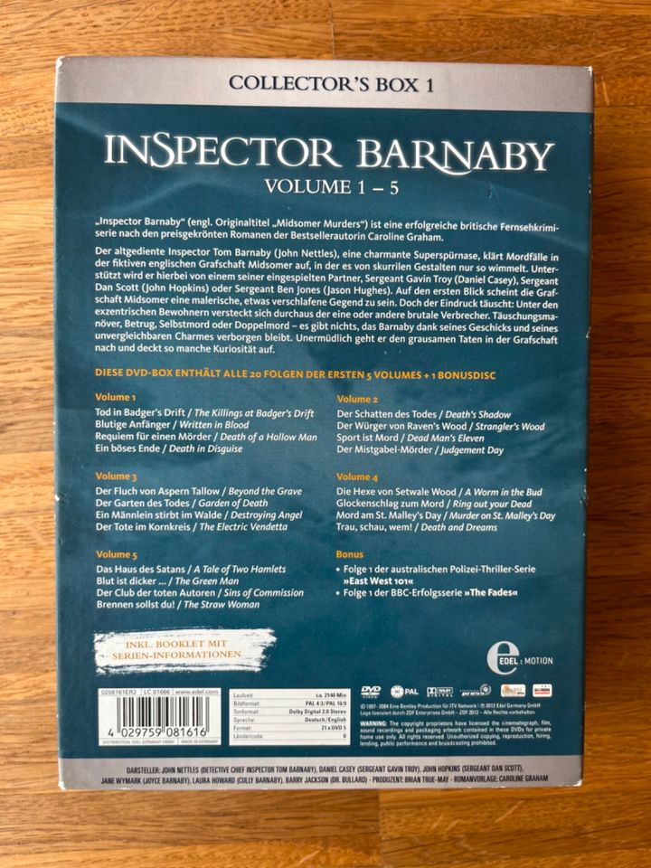 Inspector Barnaby Collector's Box 1-4 (Volume 1-20) in Meerbusch