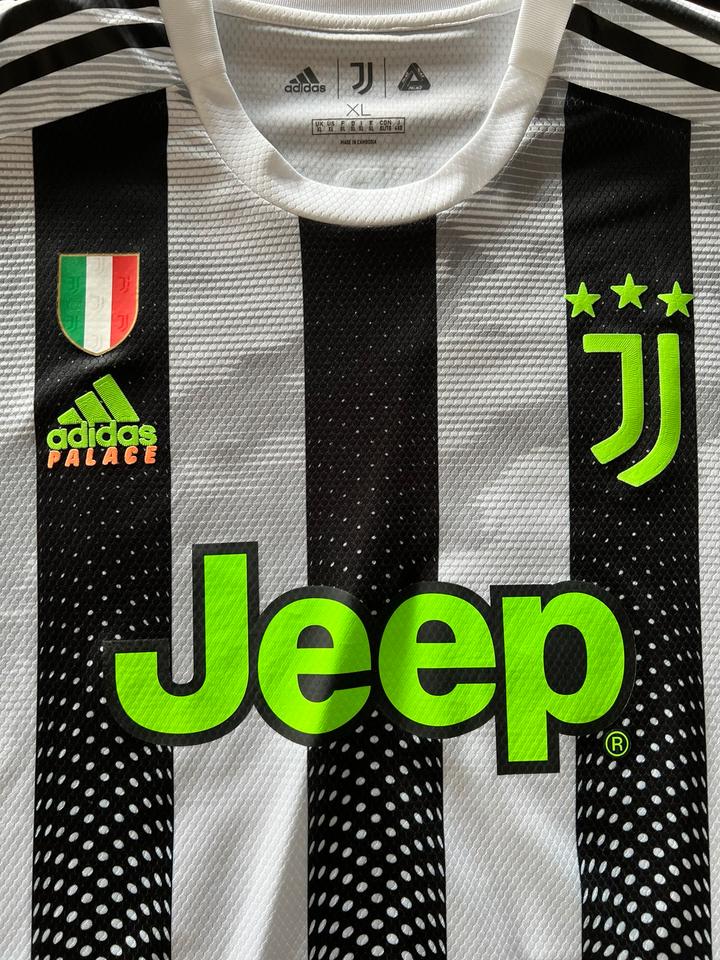 Palace x Adidas Juventus Turin Authentic Sonder Trikot 2019 20