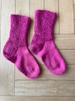 1 Paar selbstgestrickte Socken Wolle  Maschinenwäsche  Gr.33-35 Bayern - Tiefenbach Kr Passau Vorschau