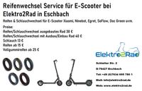 E-Scooter Reifen Schlauch Wechsel Reifen Aufziehen Xiaomi Ninebot Baden-Württemberg - Eschbach Vorschau