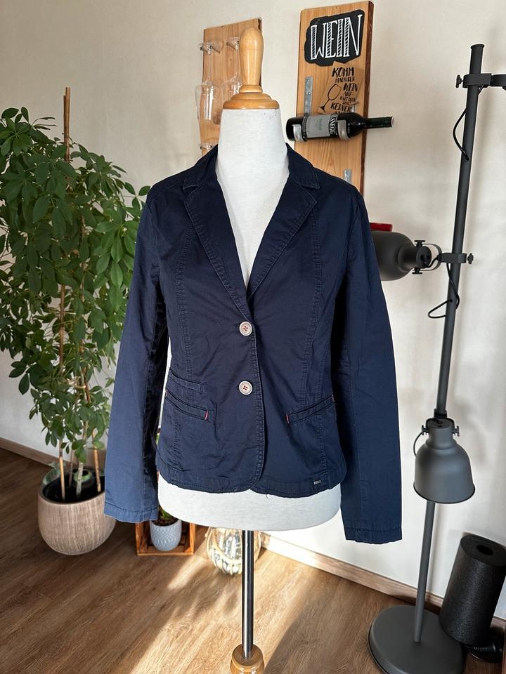 Blazer Sommerjacke Polly dunkelblau StreetOne 38 Business in Radeburg