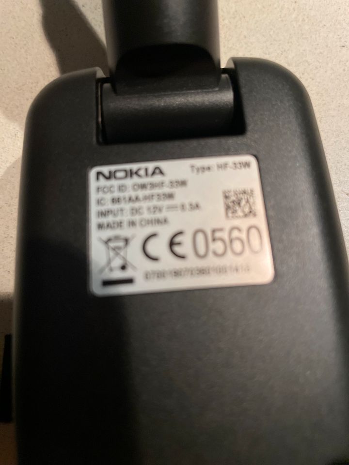 Nokia HF-33W Funk-Plug-in KFZ-Freisprecheinrichtung 12V PKW Auto in Salzwedel