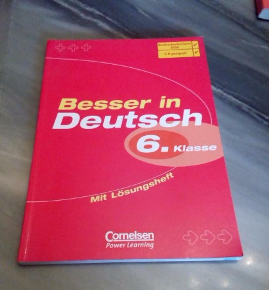 Besser in Deutsch 6. Klasse Cornelsen in Nürnberg (Mittelfr)