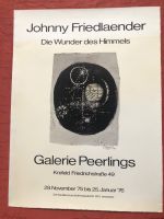 j. friedlaender sign. galerie peerlings ausstellungsplakat poster Nordrhein-Westfalen - Raesfeld Vorschau